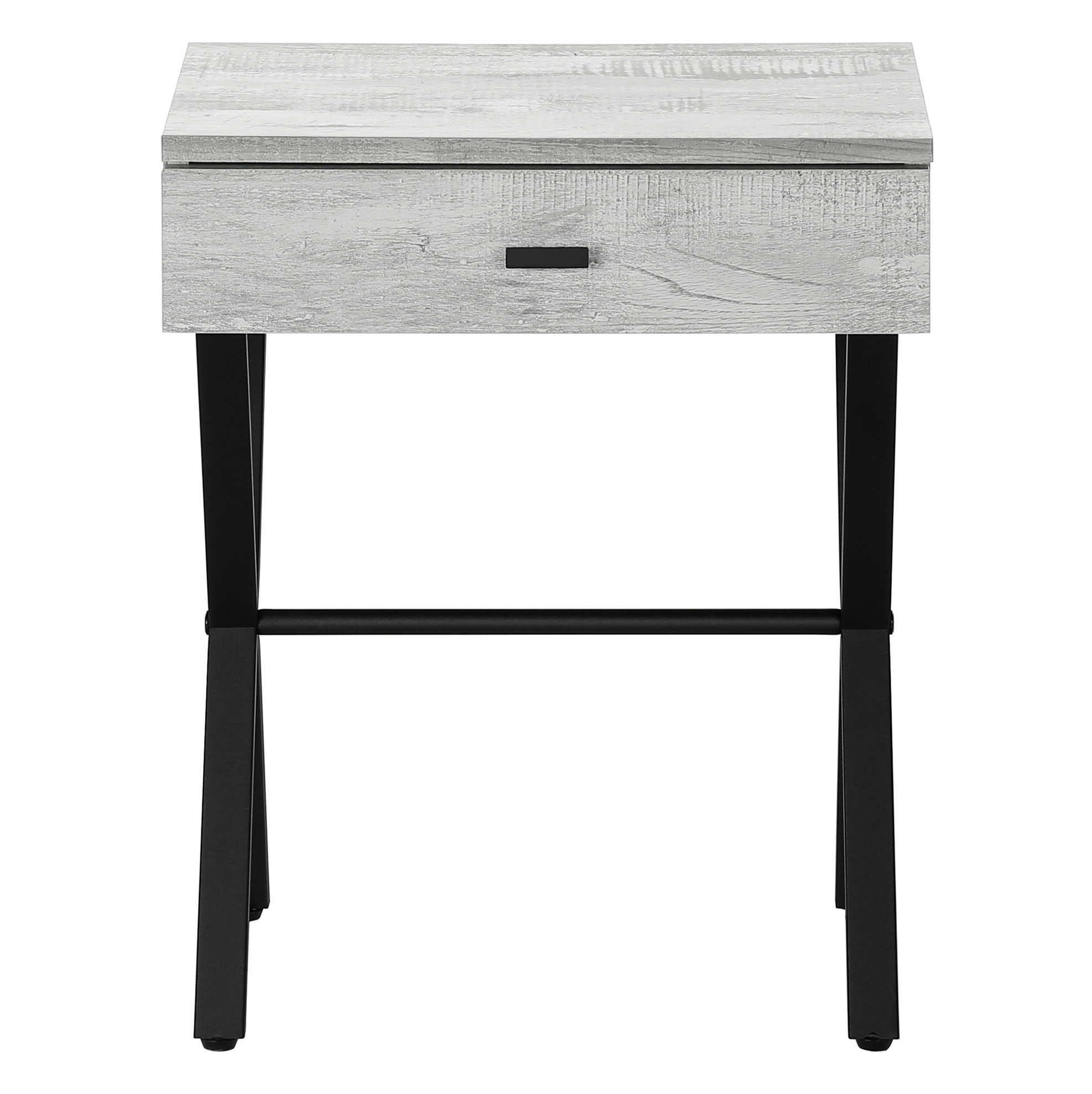 17 Stories Accent Table, Side, End, Nightstand, Lamp, Storage Drawer ... pertaining to Accent Table Side End Nightstand Lamp Living Room Bedroom Laminate Grey