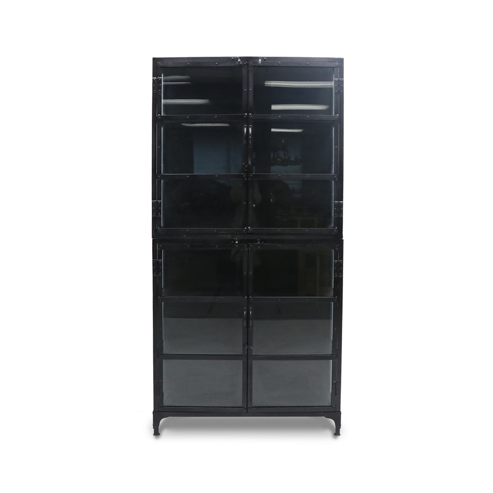 Bank Iron Glass Display Cabinet | Palette Design with regard to Industrial Iron And Glass Display Cabinet
