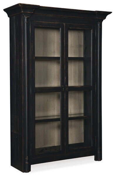 Ciao Bella Maple & Pine Black Display Cabinet - Scout & Nimble throughout Ciao Bella Display Cabinet, Natural