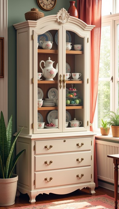 Free Elegant China Cabinet Image | Download At Stockcake throughout Elegant China Cabinet