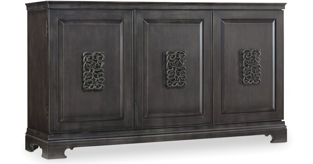Hooker Furniture 638-85056 64 Inch Wide Hardwood Cabinet From The ... with regard to Understanding the craftsmanship behind Hooker Furniture 638-85044 cabinet
