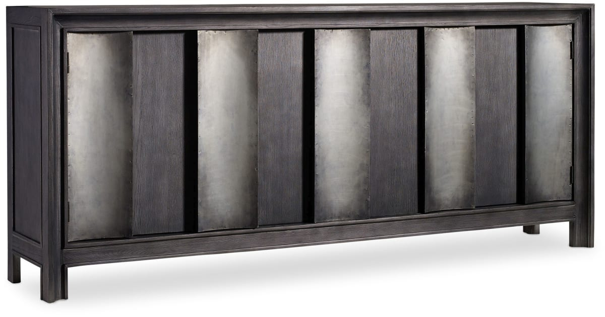 Hooker Furniture 638-85127 84 Inch Wide Hardwood Buffet From The ... for Hooker Furniture 638-85044 42"W Hardwood Cabinet - Dark Wood Stain