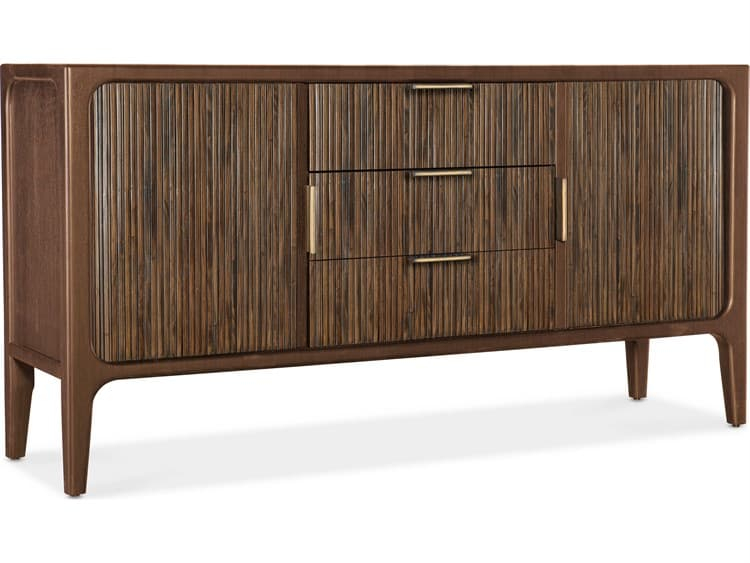 Hooker Furniture Archer 70" Mahogany Wood Chestnut Sideboard ... intended for Hooker Furniture M21-85410-85 Orson 70"W Mahogany Accent Cabinet - Dark