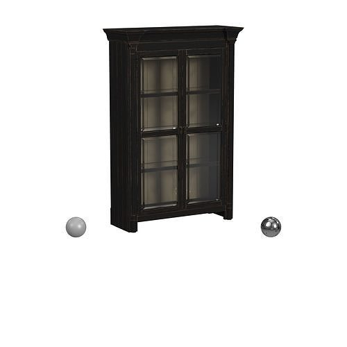 Hooker Furniture Casual Dining Ciao Bella Display Cabinet- Black 3D ... intended for The Art of Displaying Collections in Ciao Bella Black Cabinets