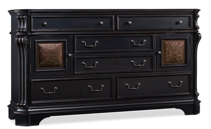Hooker Furniture Telluride Six Drawer Dresser 370-90-002 | Hooker ... with Exploring the design philosophy of traditional wood furniture in modern homes
