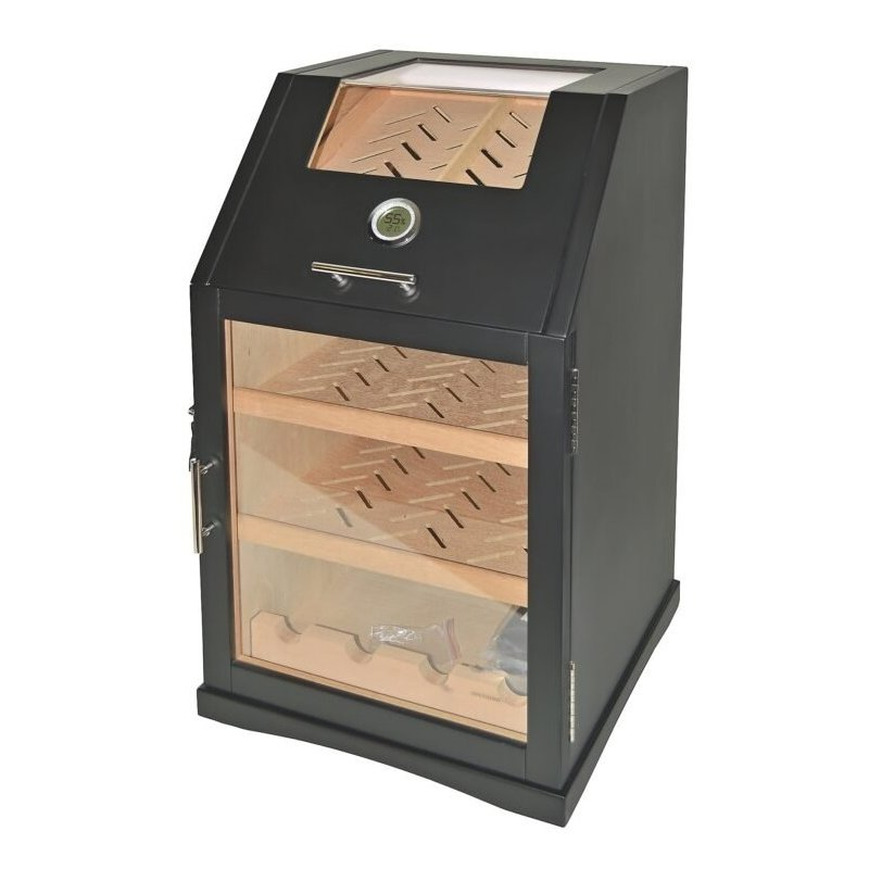 Humidor Trabucuri Angelo Cabinet Black 920043 throughout Traditional Angelo Cabinet