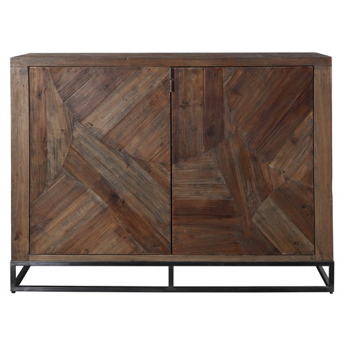 Uttermost 24932 Evros 52"W Reclaimed Fir Wood Accent Cabinet - Aged ... within Material selection guide for sustainable and stylish home storage