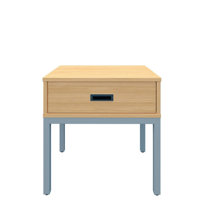 Aria 1 Drawer Nightstand-Darnt-101S with Aria Nightstand
