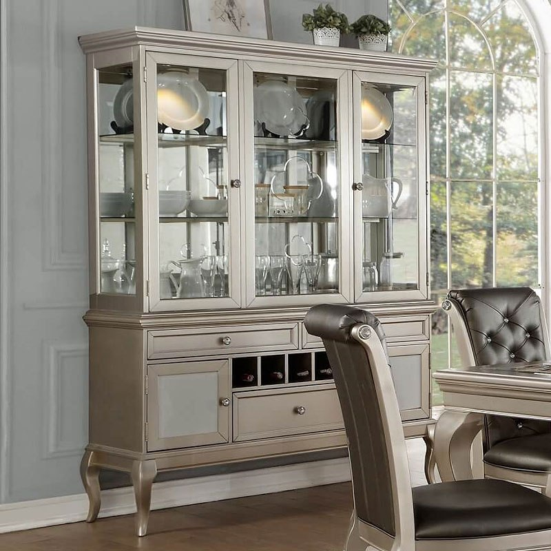 Dining Room Buffet With Hutch inside Country Grove Buffet And Lighted Hutch