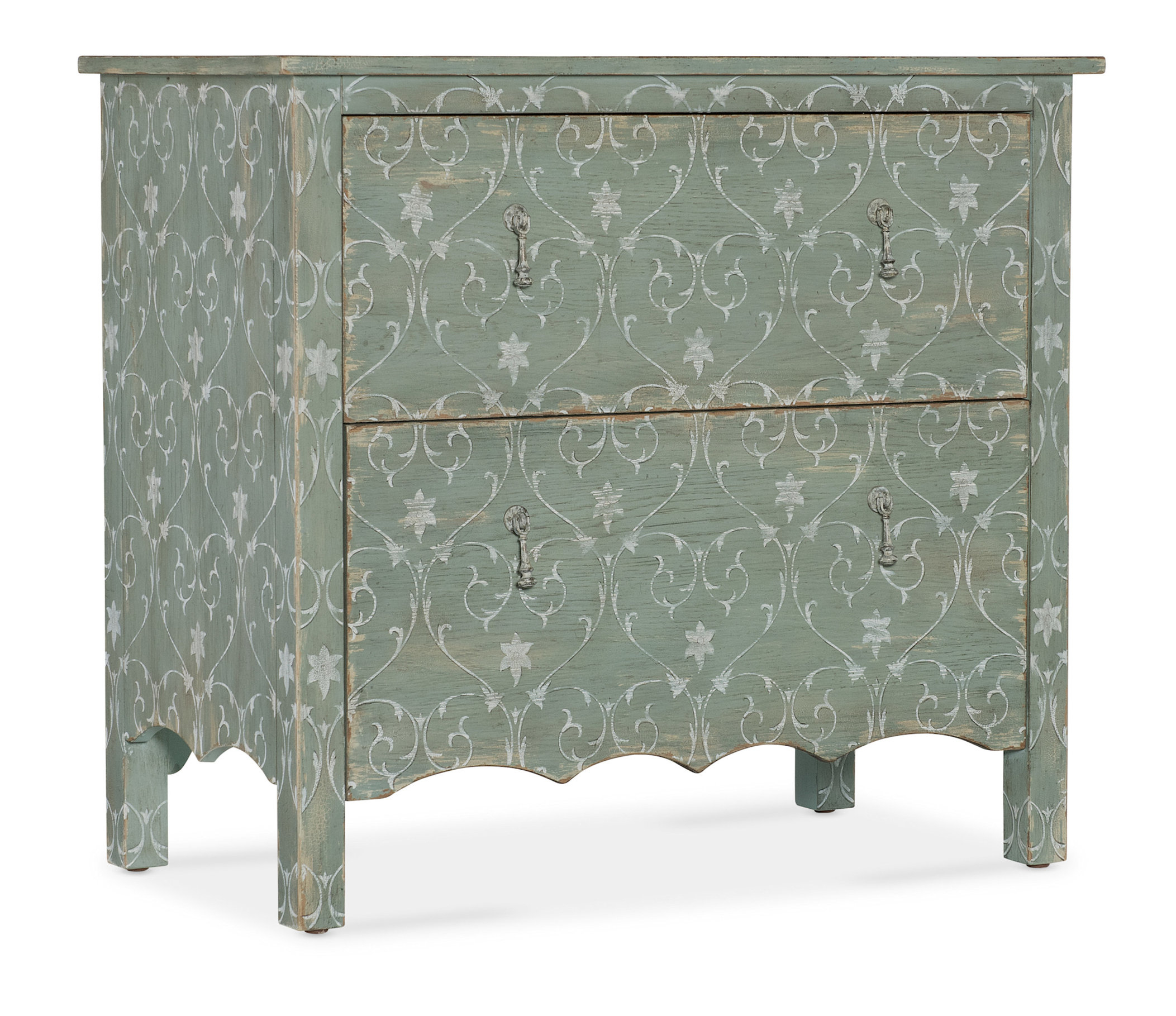 Exploring the timeless appeal of antique green finishes on wooden furniture