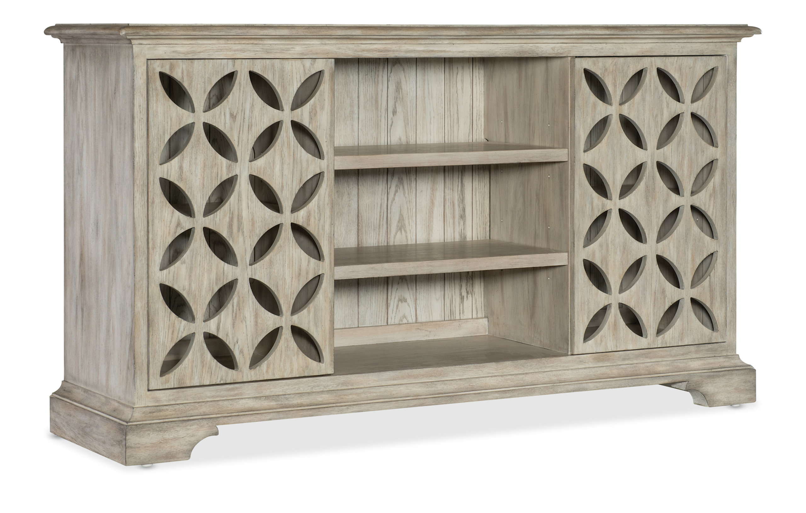 Hooker Furniture 7228-85111 Commerce And Market 68"W Oak Accent ... throughout The Art of Selecting the Right Pine Accent Piece for Your Home