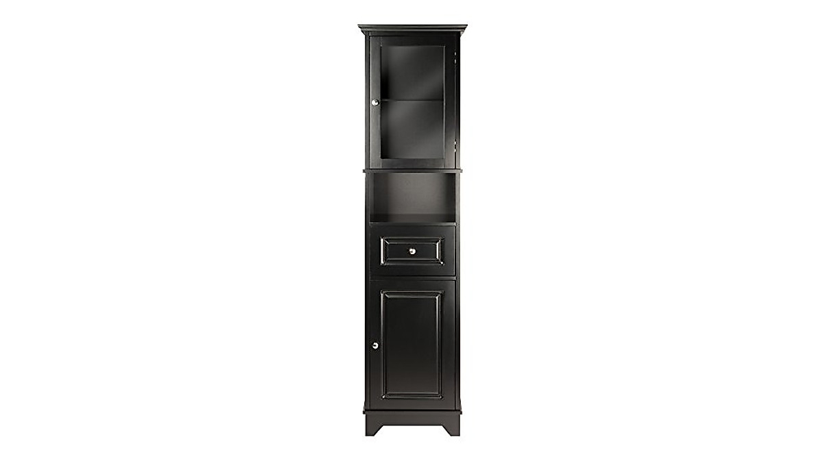 Winsome Wood Alps Tall Cabinet - Elegant Storage Solution regarding Winsome Wyatt Tall Transitional Wood Linen Cabinet