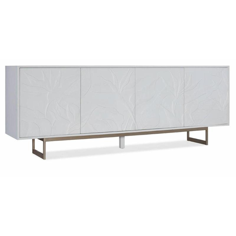 628-85631-02 Hooker Furniture Passerine Four Door Credenza intended for Hooker Furniture 628-85631 Melange 92"W Hardwood Accent Cabinet - Cream