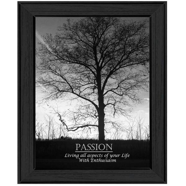 Homeroots Charlie Passion 1-Piece Framed Wall Art 19 In. X 15 In ... pertaining to Homeroots