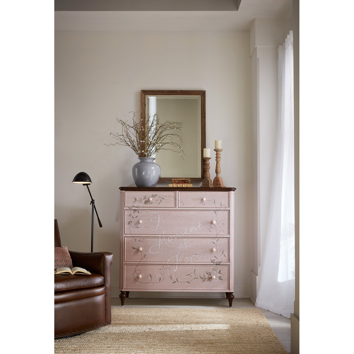Hooker Furniture Susan G. Komen 48" Accent Chest | Perigold within Understanding the craftsmanship behind Hooker Furniture 5000-85014 Komen cabinet