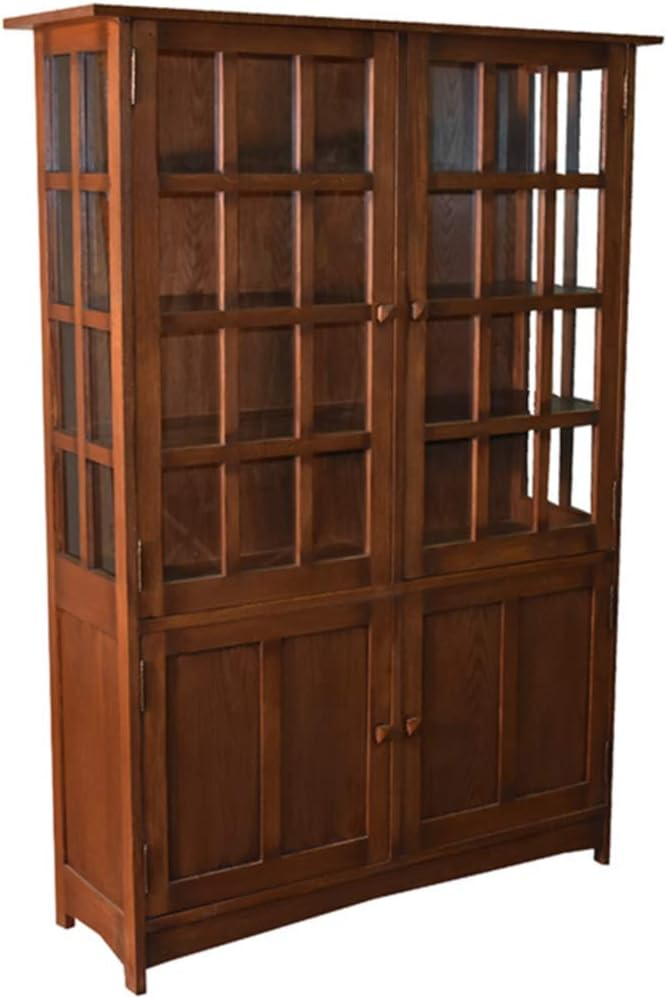 Amazon.com - Crafters And Weavers Arts And Crafts Mission Solid Oak ... regarding Understanding the distinct grain patterns of Quarter Sawn Oak in Michael's Cherry Mission furniture