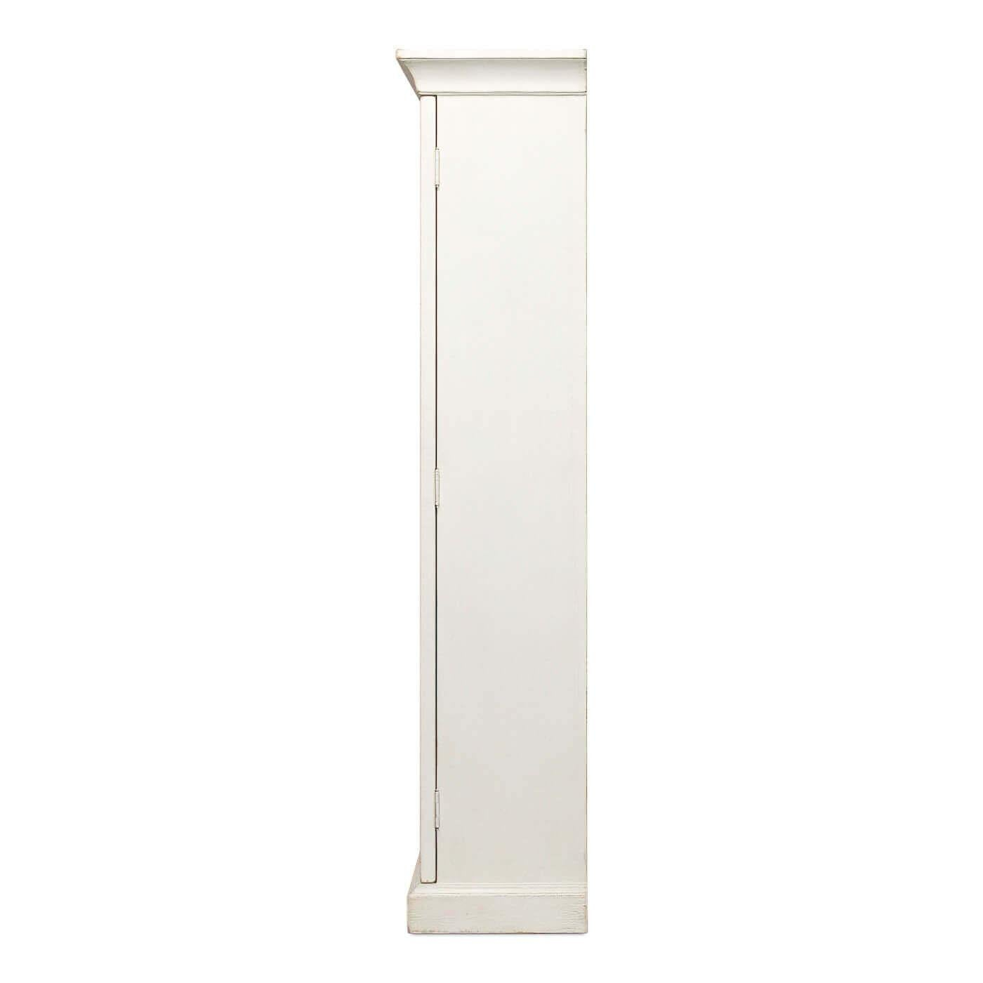 French Antique White Display Cabinet For Sale At 1Stdibs with regard to Westwood Display Cabinet