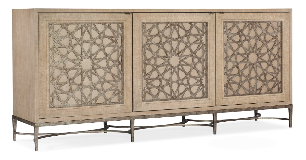 Hooker Furniture 628-55013-80 Melange 80" Wide 3 Door 1 Drawer Maple ... regarding The evolution of the Melange series and its impact on interior design trends in 2026