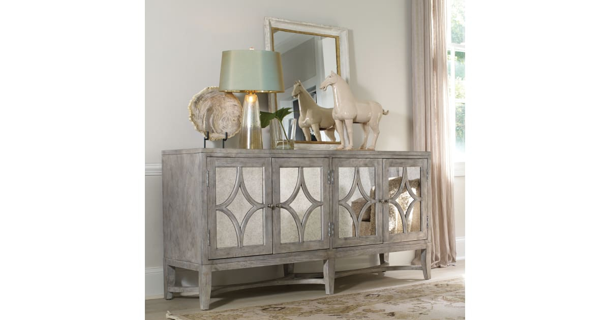 Hooker Furniture 638-85102 Diamante 68" Wide Designer Vintage Living ... within Hooker Furniture 638-85115 Delano 50"W Living Room Rustic Linear - Ash Gray