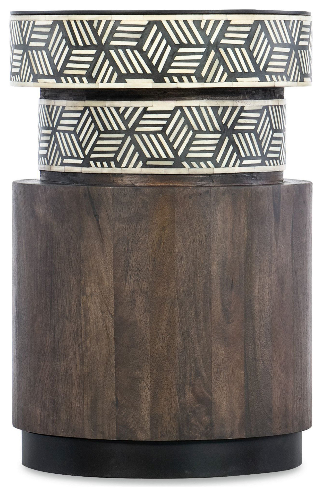 Hooker Furniture 7228-50700-89 Vector 16"W Wood Top Mango Accent ... pertaining to The Evolution of Accent Furniture Through the Lens of Hooker's Commerce & Market Line