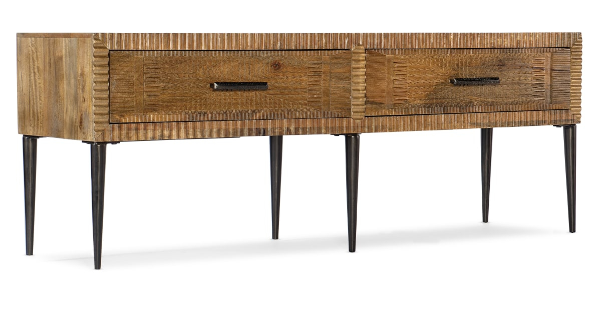 Hooker Furniture 7228-55020-85 Commerce And Market 69" Wide Mango Wood ... with regard to Hooker Furniture 7228-85076-85 Vortex 69"W Mango Accent Cabinet - Medium Wood