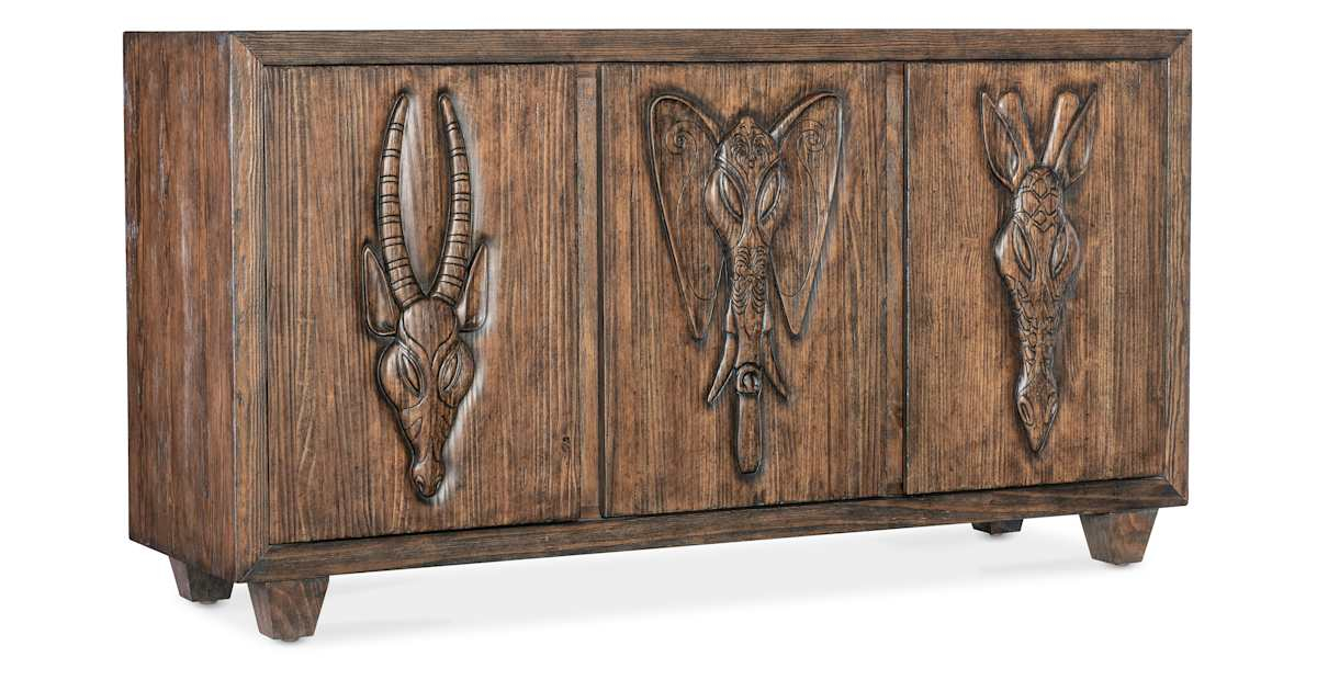 Hooker Furniture 7228-85099-85 Commerce And Market 68" Wide Pine Accent ... with Why the Mango Wood Finish Stands Out in Today's Market