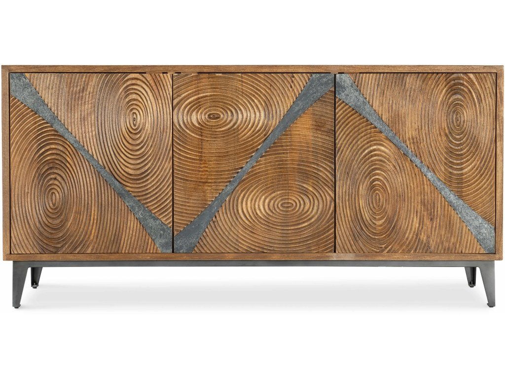 Hooker Furniture Commerce And Market Vortex Credenza Furniture Living ... within Why the Mango Wood Finish Stands Out in Today's Market