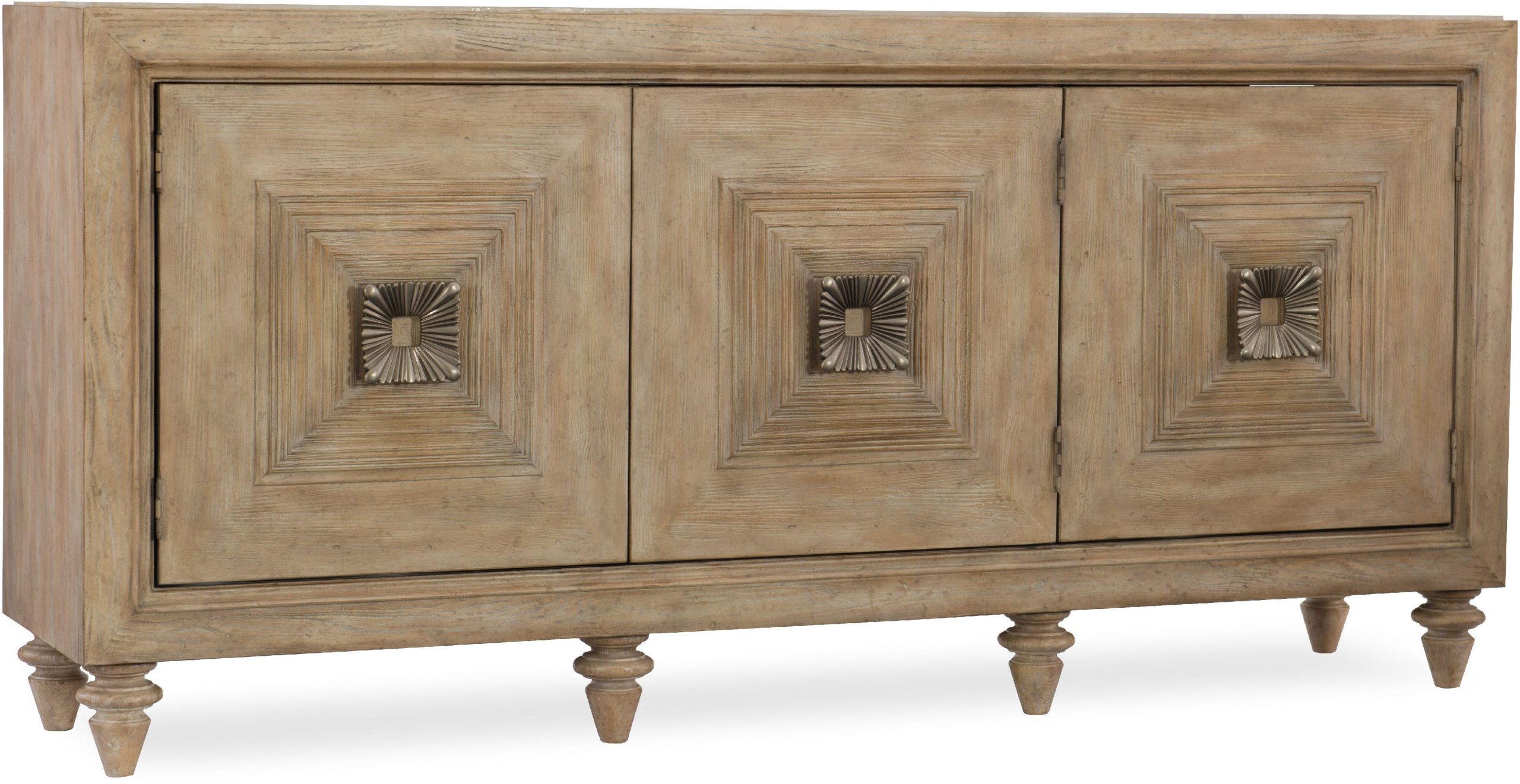 Hooker Furniture Melange Paramount Three-Door Credenza 638-85311-Ltbr ... in How the Delano Chests Liner Design Brings Rustic Sophistication to Modern Living Rooms in 2026