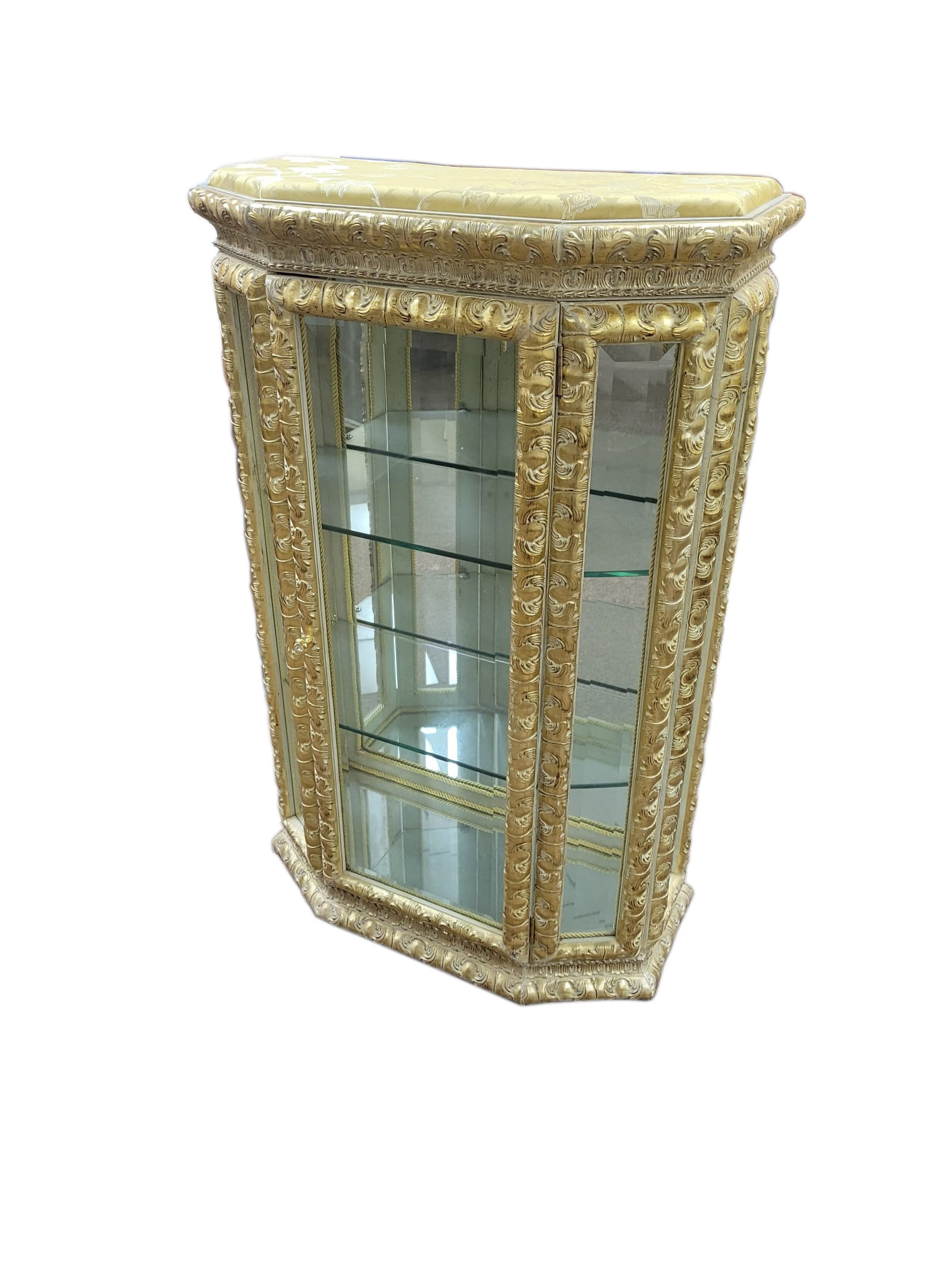Infinity Furniture Import Vitrine Lighted Curio Cabinet | Perigold for Infinity Lighted Two Door Curio China Cabinet