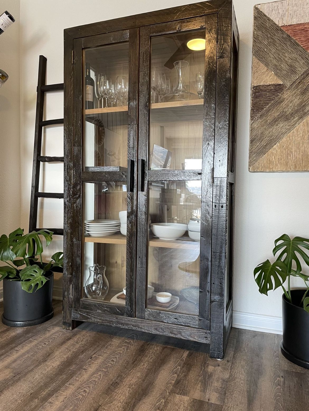 Rustic Curio Cabinets intended for Why Oak and Glass Define the Most Timeless Bayshore 4-Door Curio Cabinet Styles